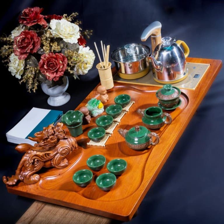 Một góc trà đạo tĩnh lặng nơi tâm hồn được an yên