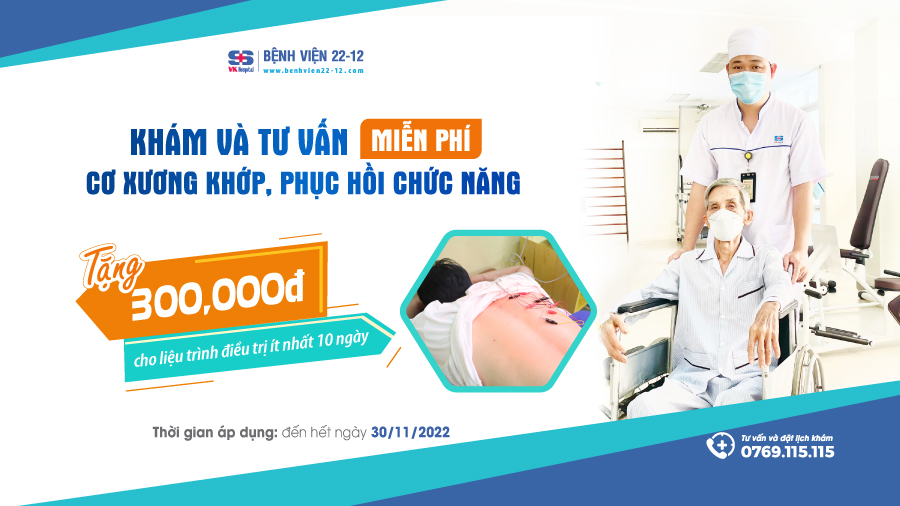 Bác sĩ tư vấn các gói phục hồi chức năng cơ xương khớp cho bệnh nhân