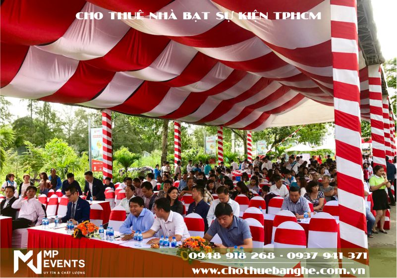 Top 10 địa điểm thuê nhà bạt sự kiện tại Thành Phố Hồ Chí Minh