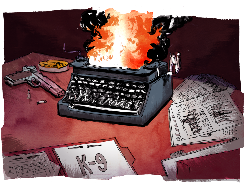 Một người đàn ông đang cân nhắc rủi ro khi nhìn vào biểu đồ tài chính phức tạp