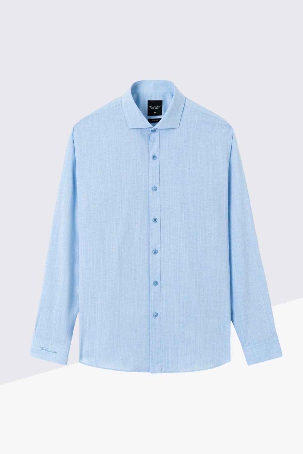 Áo sơ mi trắng slim fit của Biluxury một item không thể thiếu trong tủ đồ của quý ông lịch lãm