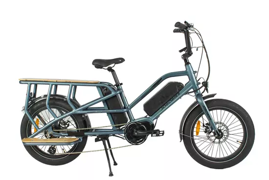 Xe đạp điện tiện lợi cho việc chở đồ