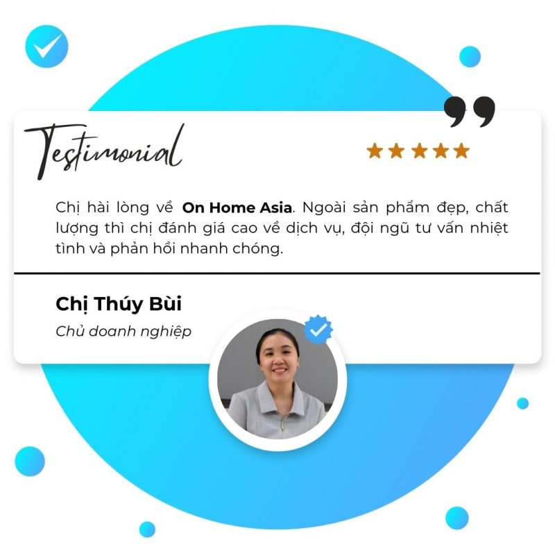 Khách hàng đánh giá dịch vụ thiết kế nhà sau khi hoàn thành dự án