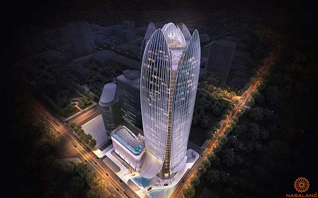 Căn hộ cao cấp tại Quận 1 với tầm nhìn bao quát thành phố về đêm