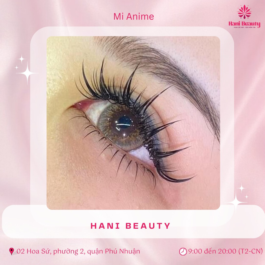 Bảng so sánh giá dịch vụ nối mi Douyin tại các spa khác nhau ở TPHCM