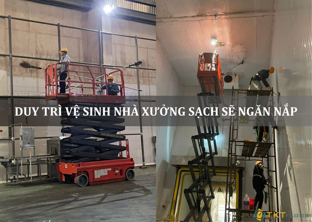Hình ảnh kho xưởng sau khi dọn dẹp hàng hóa được sắp xếp gọn gàng khoa học
