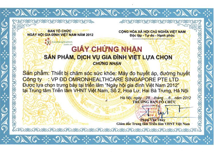 Giấy chứng nhận chất lượng là một trong những yếu tố đánh giá uy tín của đơn vị cung cấp dịch vụ chăm sóc sức khỏe