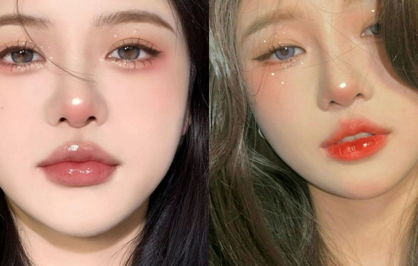 Không gian sang trọng và chuyên nghiệp tại một tiệm makeup Douyin