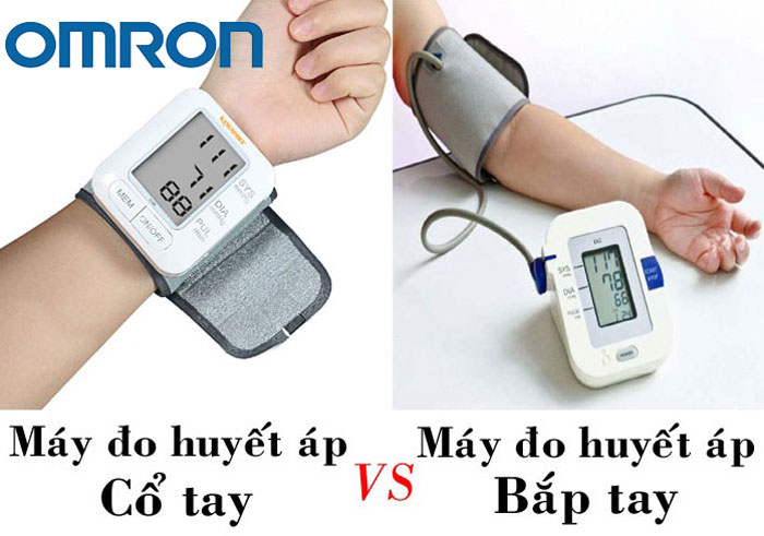 So sánh ưu nhược điểm của máy đo huyết áp bắp tay và máy đo huyết áp cổ tay