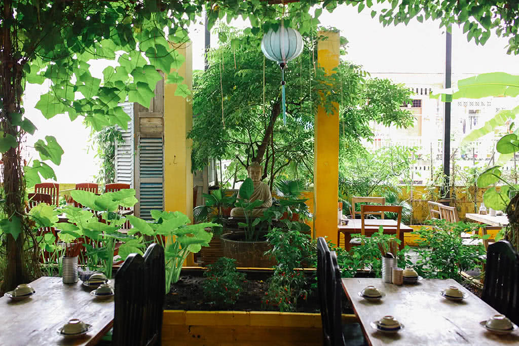 Không gian xanh mát và yên bình tại Secret Garden