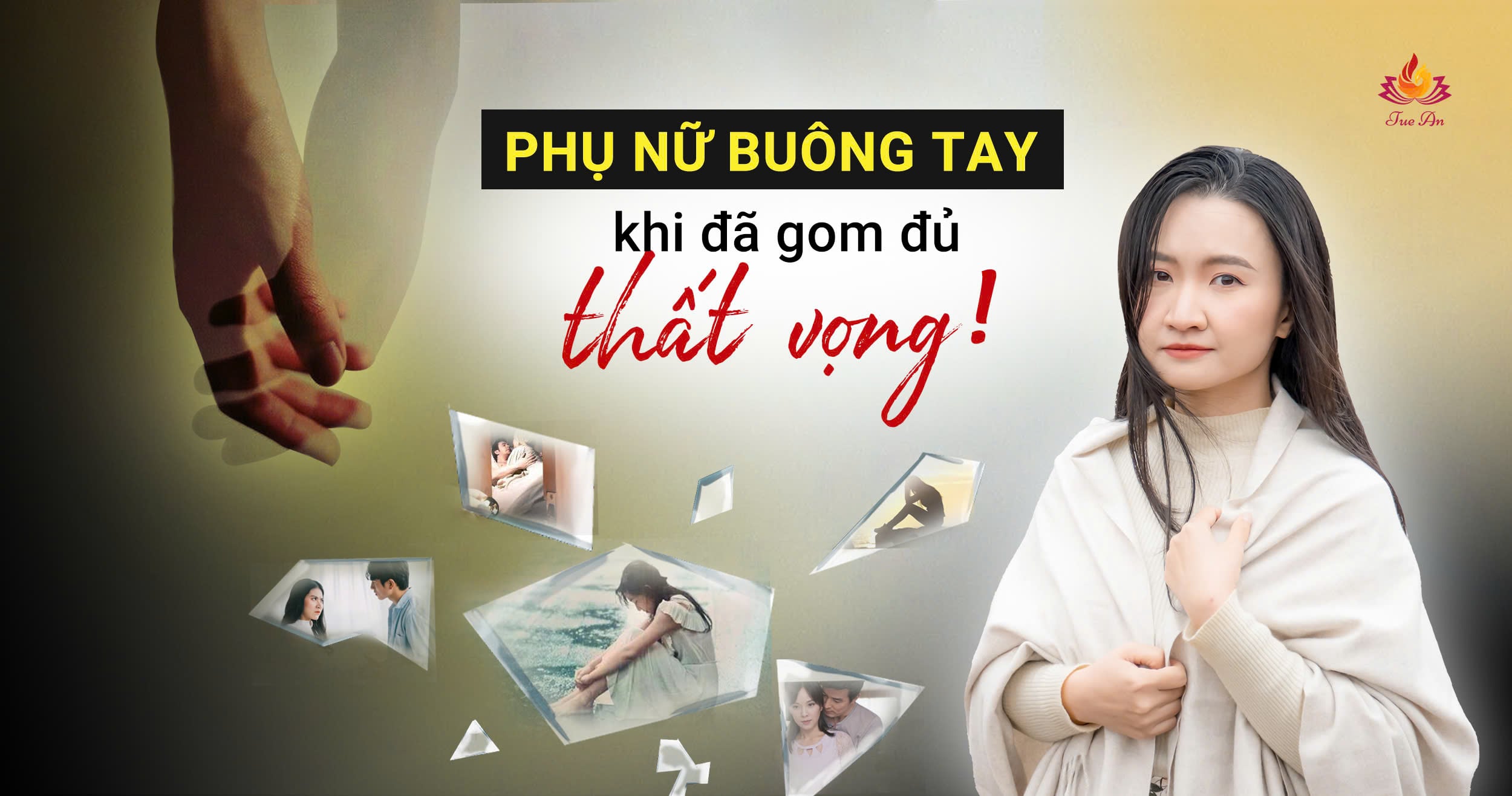Một người phụ nữ thể hiện sự thất vọng tượng trưng cho những kỳ vọng không thực tế khi thuê thám tử tư
